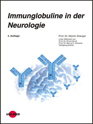 cover image of Immunglobuline in der Neurologie